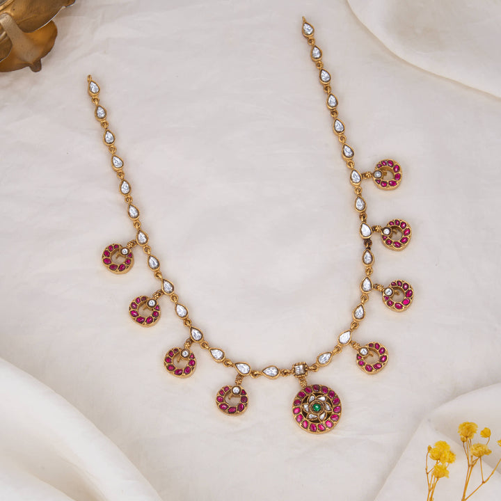 Aninya Kundan Short Necklace