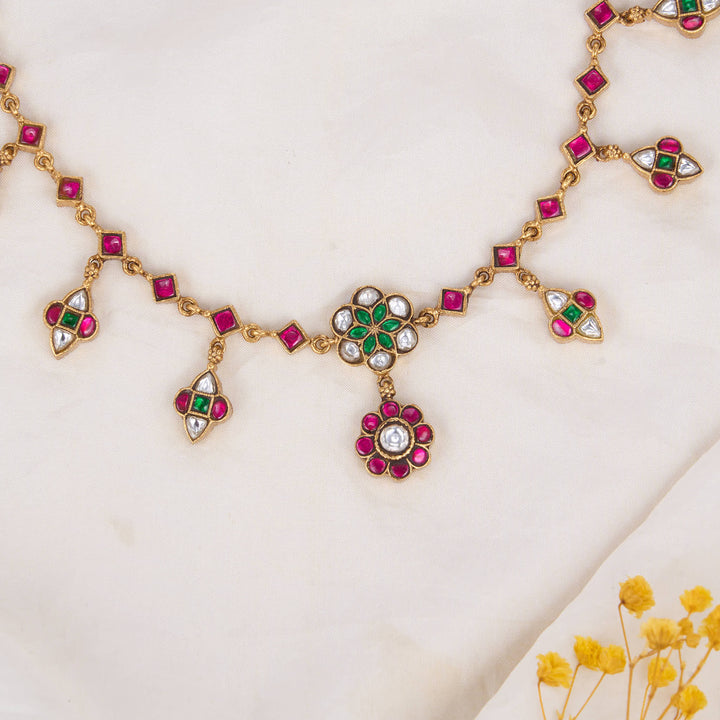 Zirelle Kundan Short Necklace
