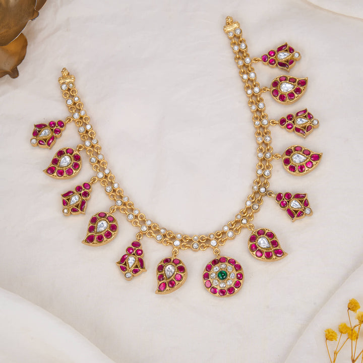 Unique Charm Reversible Short Necklace