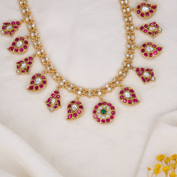 Unique Charm Reversible Short Necklace