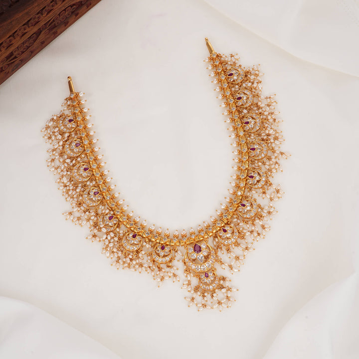 Grandeur Stone Short Necklace