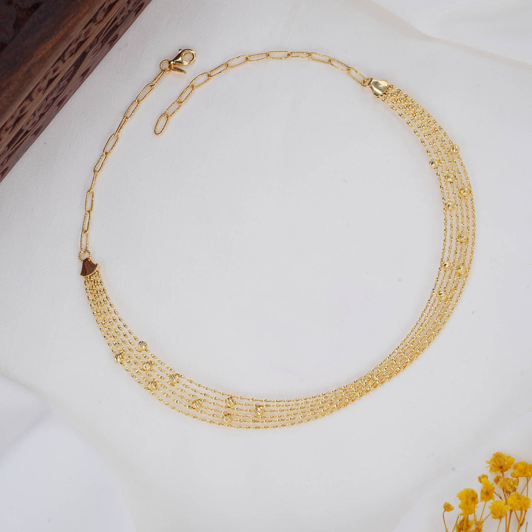 Layered Hasli Necklace