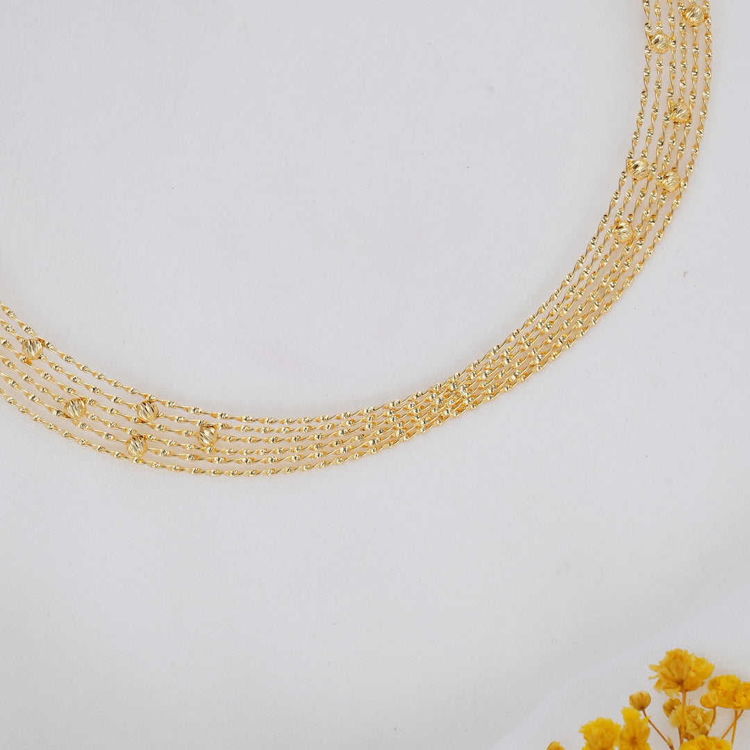 Layered Hasli Necklace