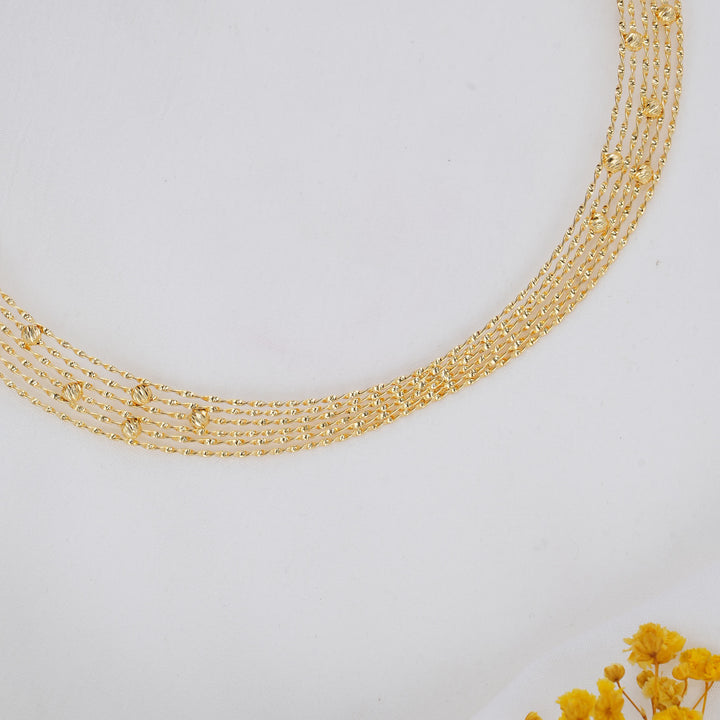Layered Hasli Necklace