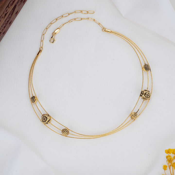 Dhanvikhaa Hasli Necklace