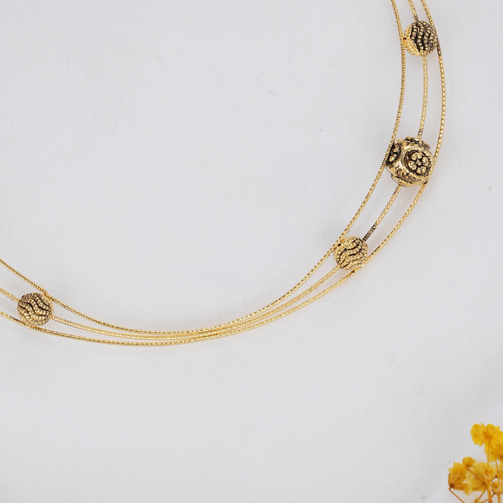 Dhanvikhaa Hasli Necklace