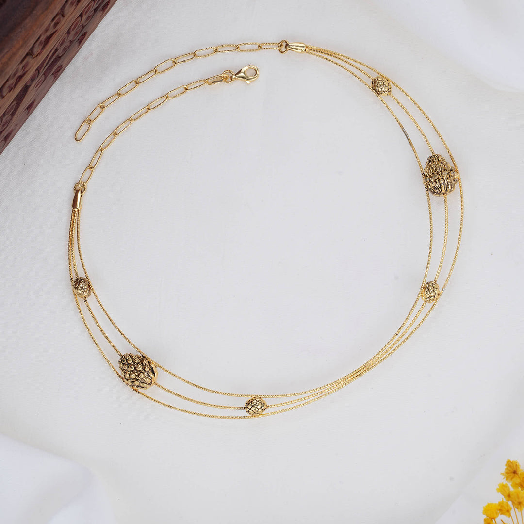 Flawless Layered Hasli Necklace