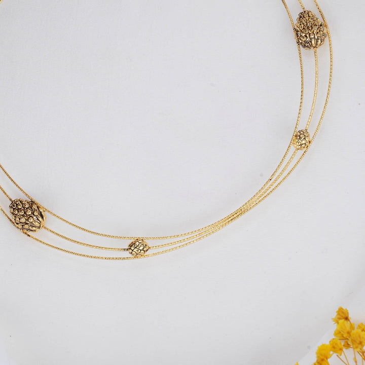 Flawless Layered Hasli Necklace