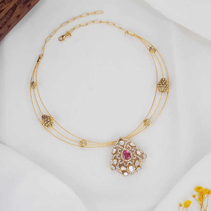 Ishanikaa Hasli with Pendant