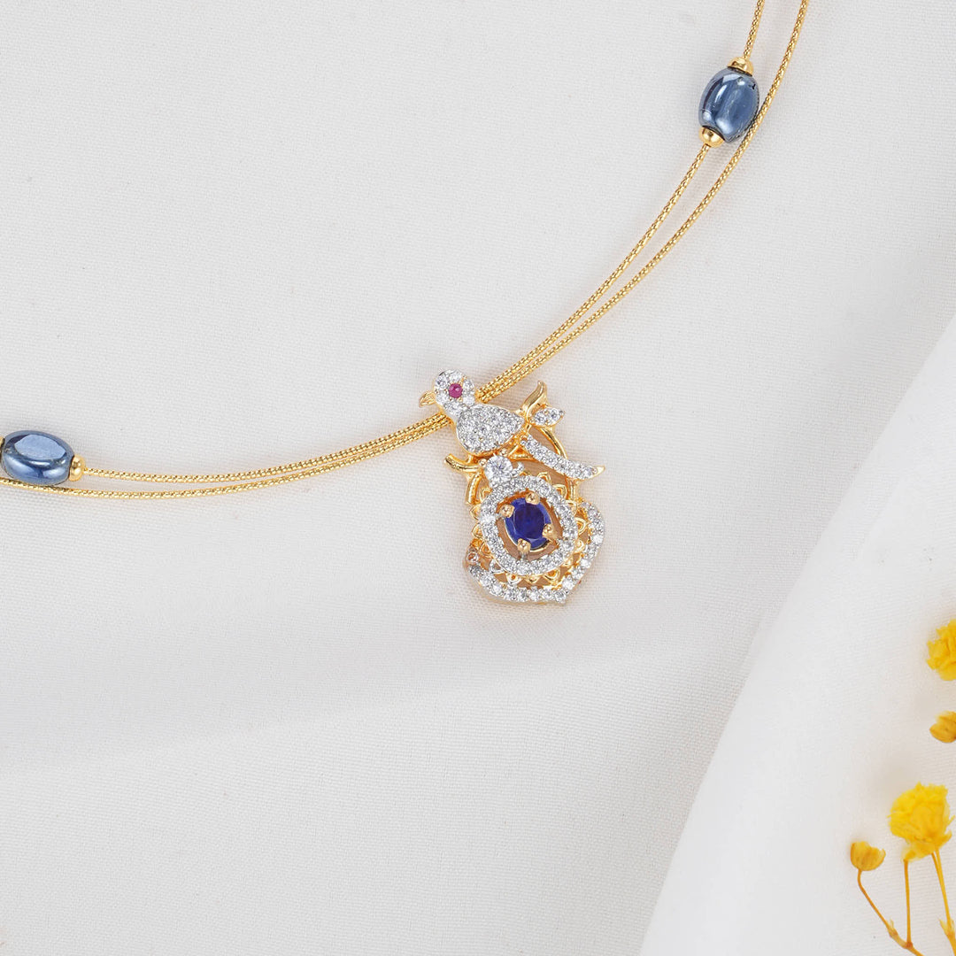 Sparkling Hasli with Pendant Set