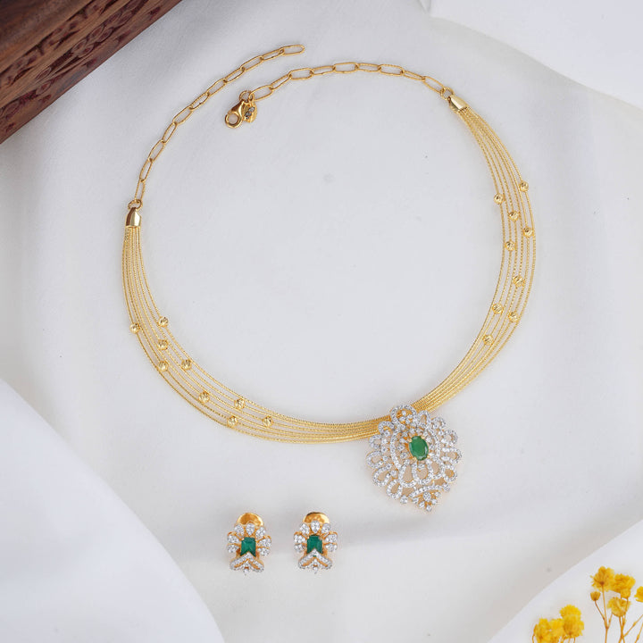 Celestina Hasli with Pendant Set
