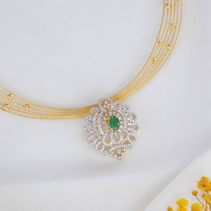 Celestina Hasli with Pendant Set