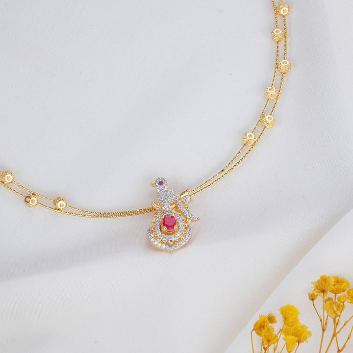 Glitz Hasli with Pendant Set