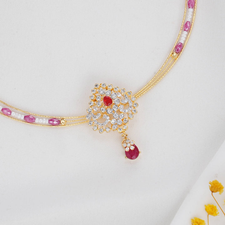 Adorable Hasli with Pendant Set
