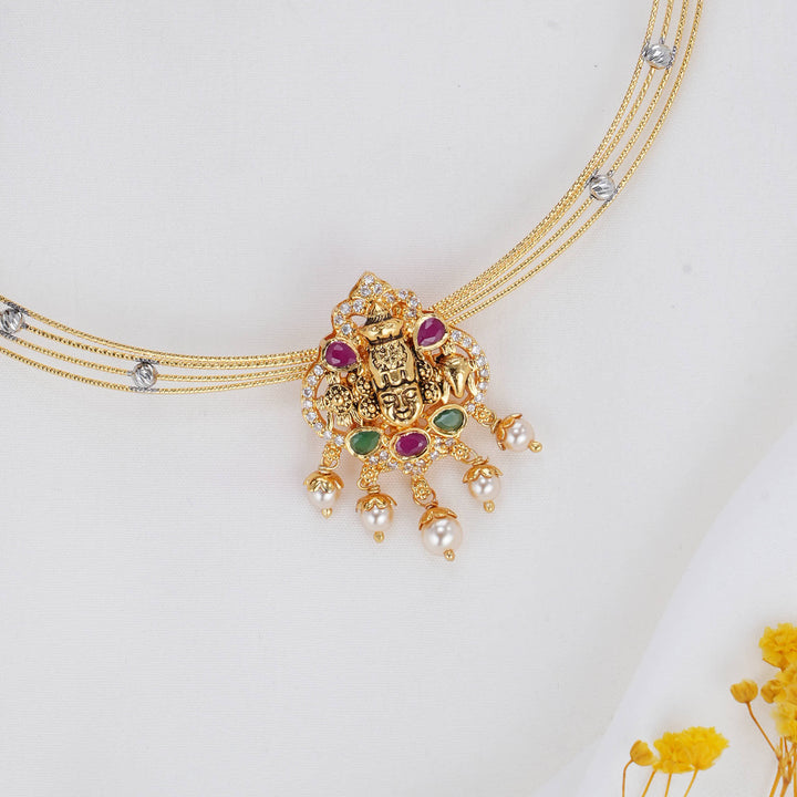 Canthikaa Hasli with Pendant