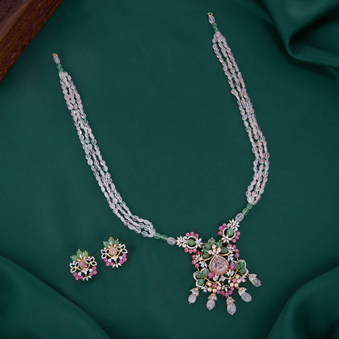 Vizaraa Avikam Long Necklace Set