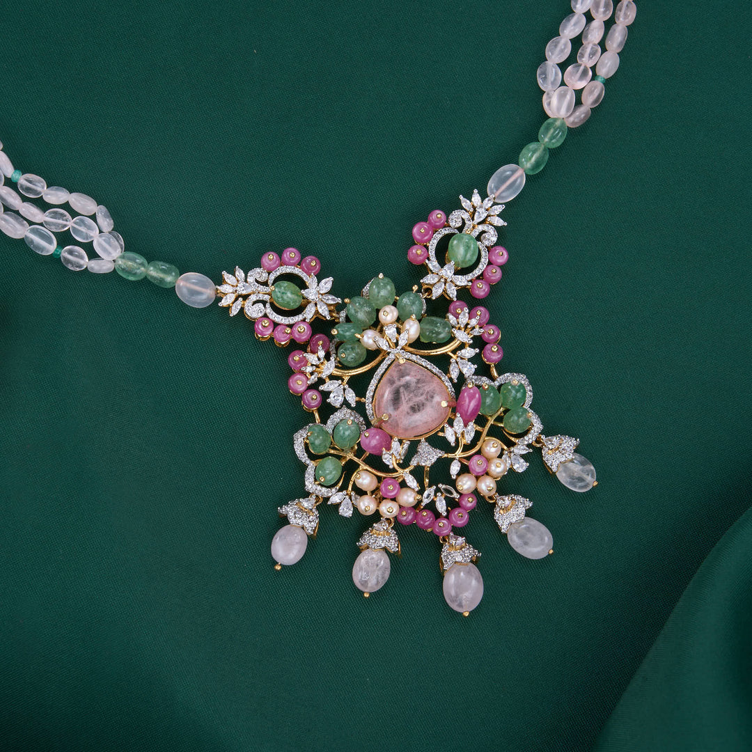 Vizaraa Avikam Long Necklace Set