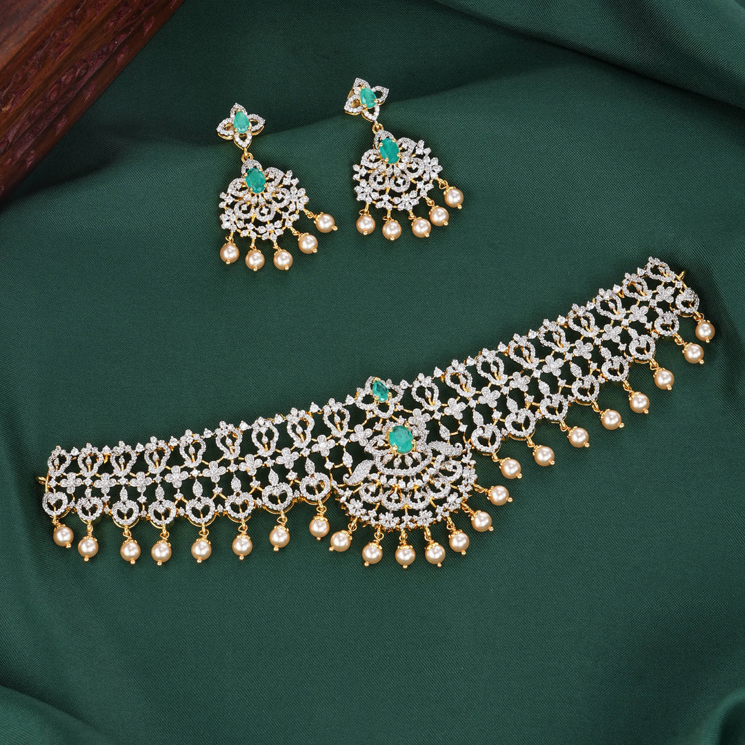 Pretty Look Avikam Choker Set