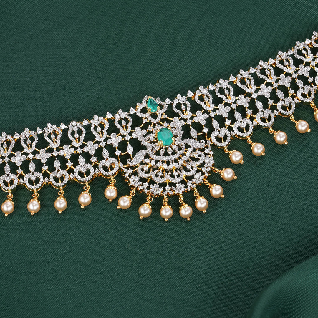 Pretty Look Avikam Choker Set