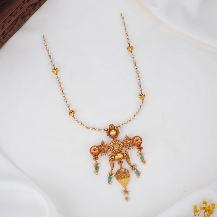 Trendy Look Long Necklace