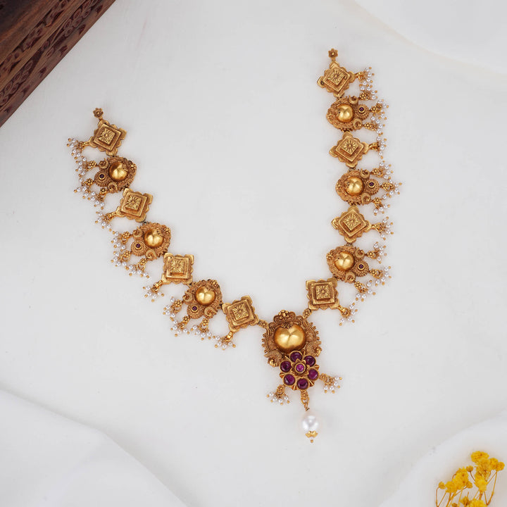 Trendy Glow Boho Short Necklace