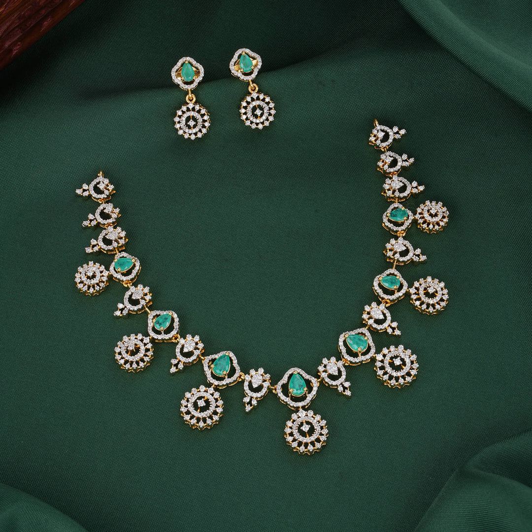 Sharvya Avikam Short Necklace Set