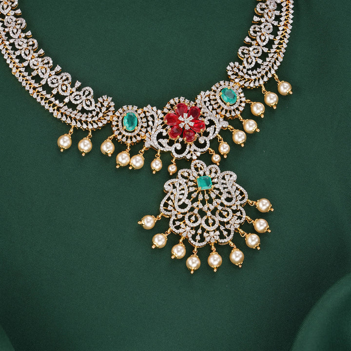 Aashinkaa Avikam Short Necklace Set