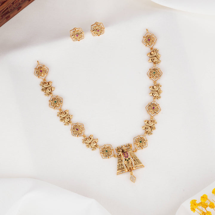 Traditional Nagas Short Necklace Set