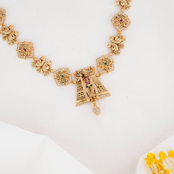 Traditional Nagas Short Necklace Set