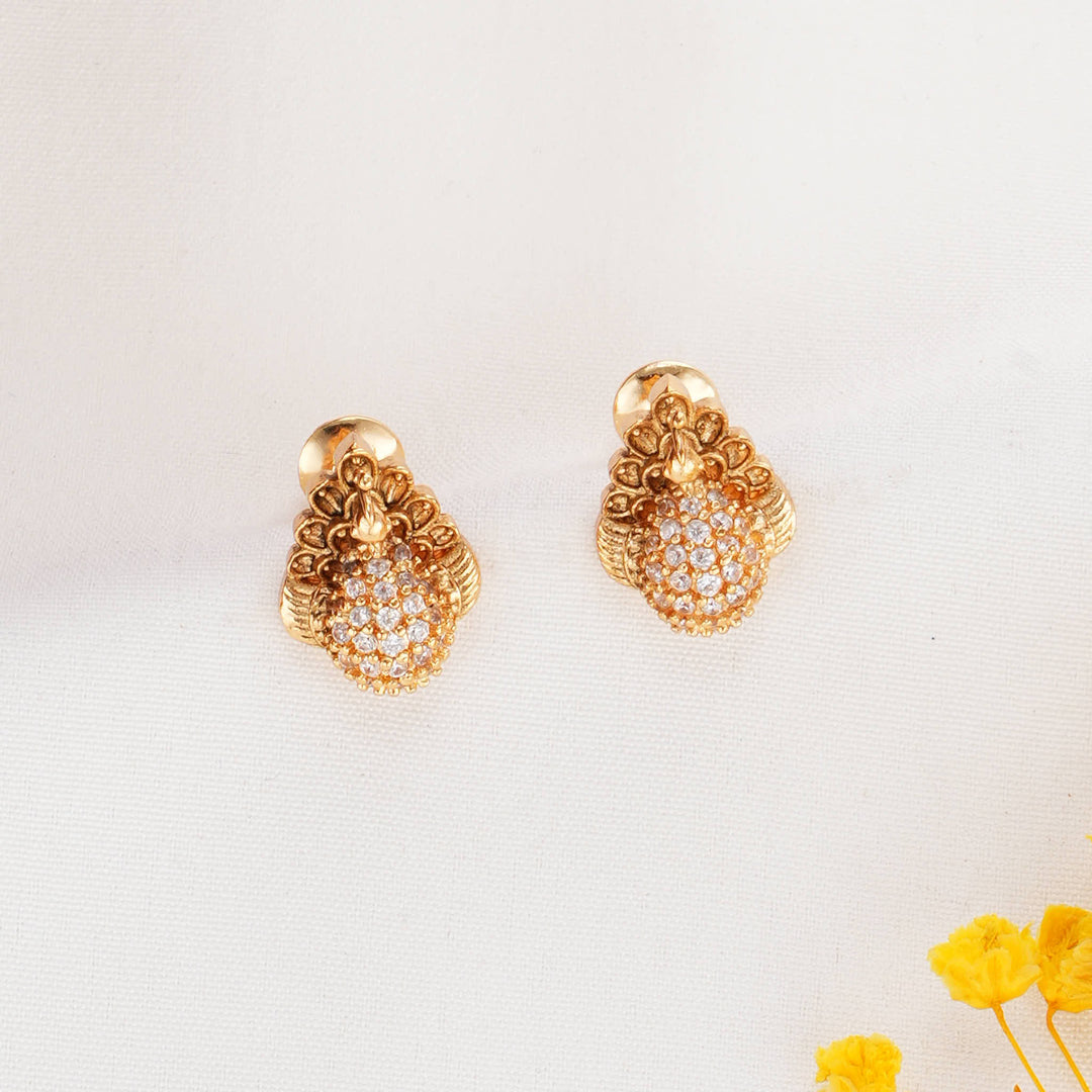 Sparkling Brilliantly Nagas Short Necklace Set