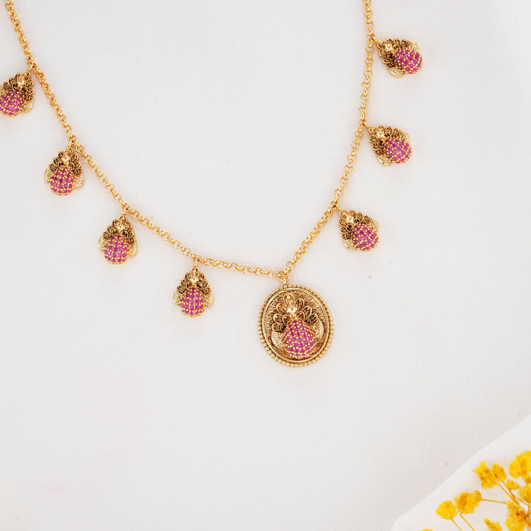 Warm and Charming Nagas Short Necklace Set