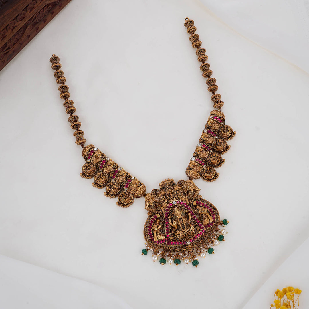 Lakshmi 3D Spl Long Necklace