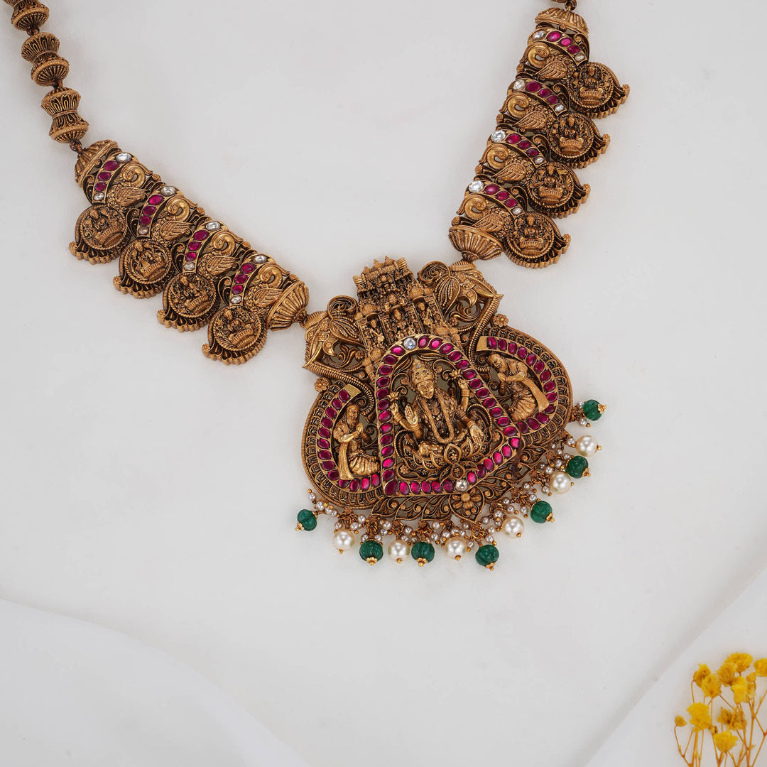 Lakshmi 3D Spl Long Necklace