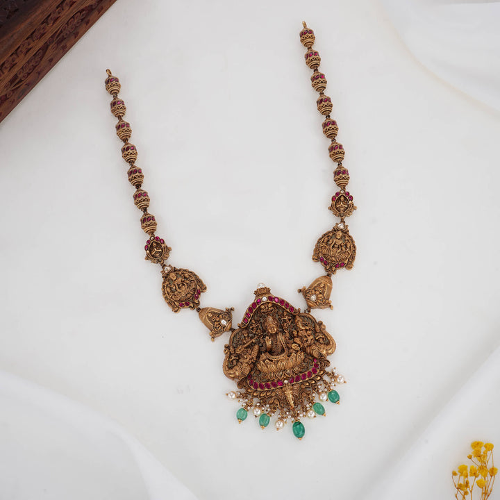 Lakshmi 3D Spl Long Necklace