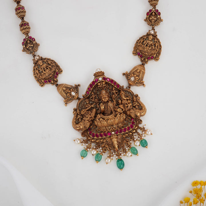 Lakshmi 3D Spl Long Necklace