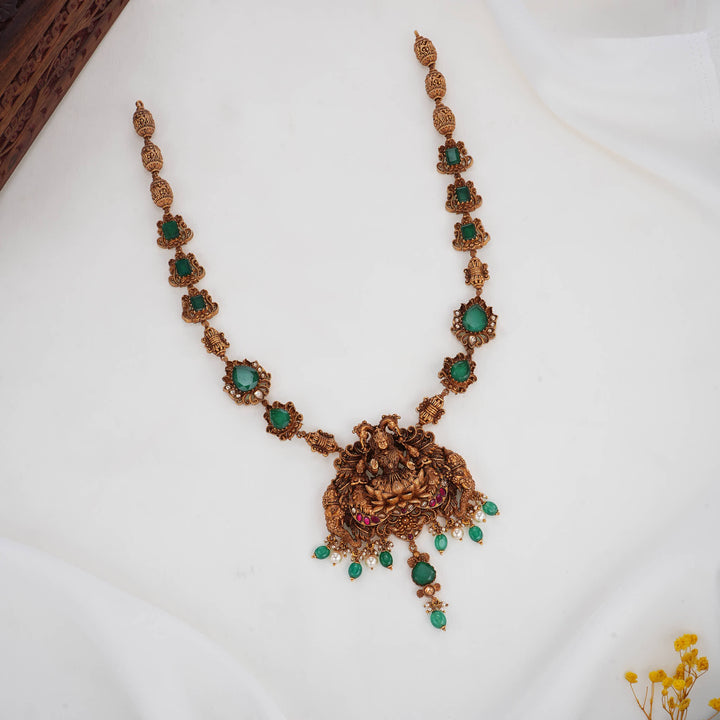 Divine Look 3D Spl Long Necklace