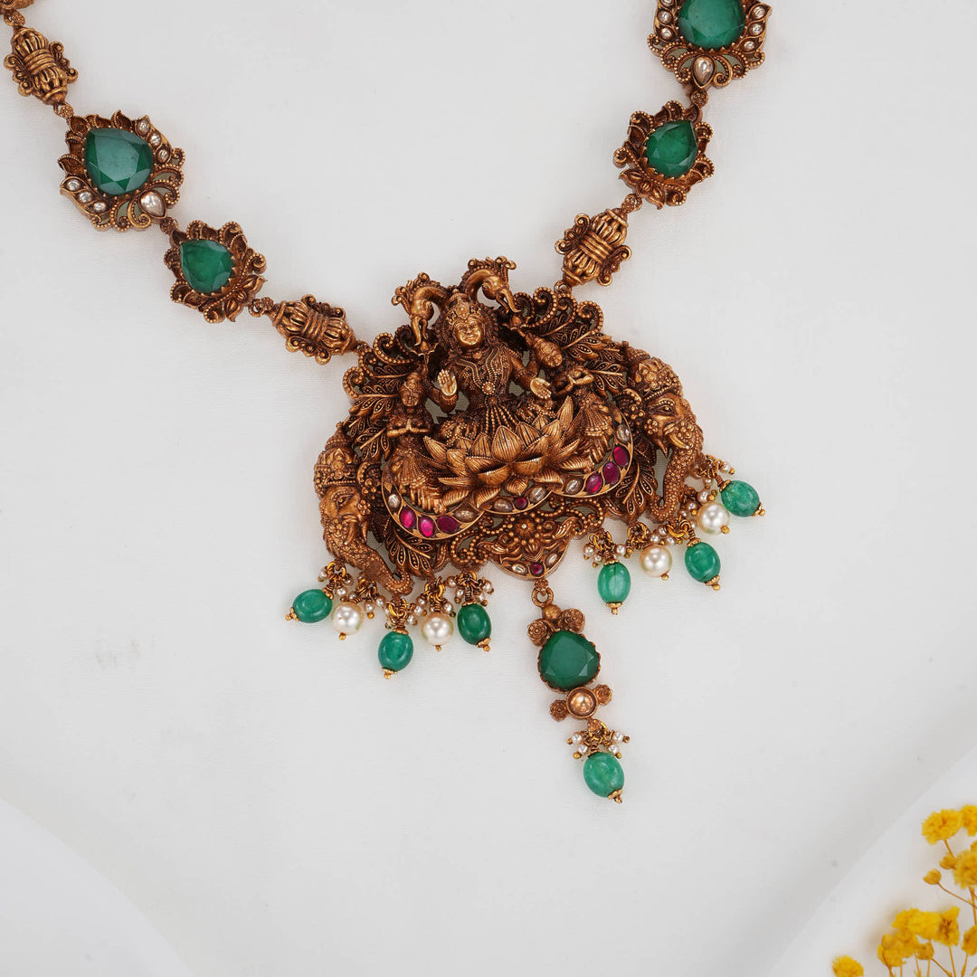 Divine Look 3D Spl Long Necklace