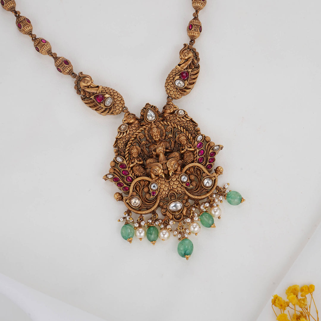 Traditional 3D Spl Long Necklace