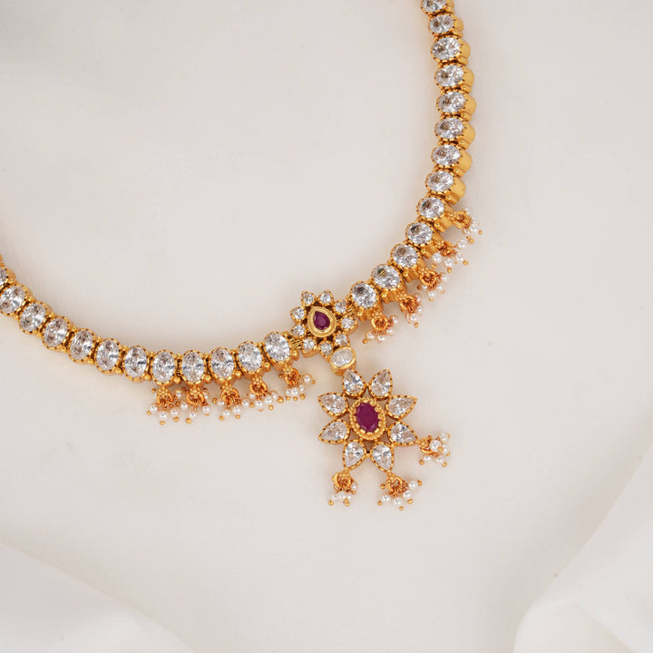 Navitha Reversible Stone Necklace