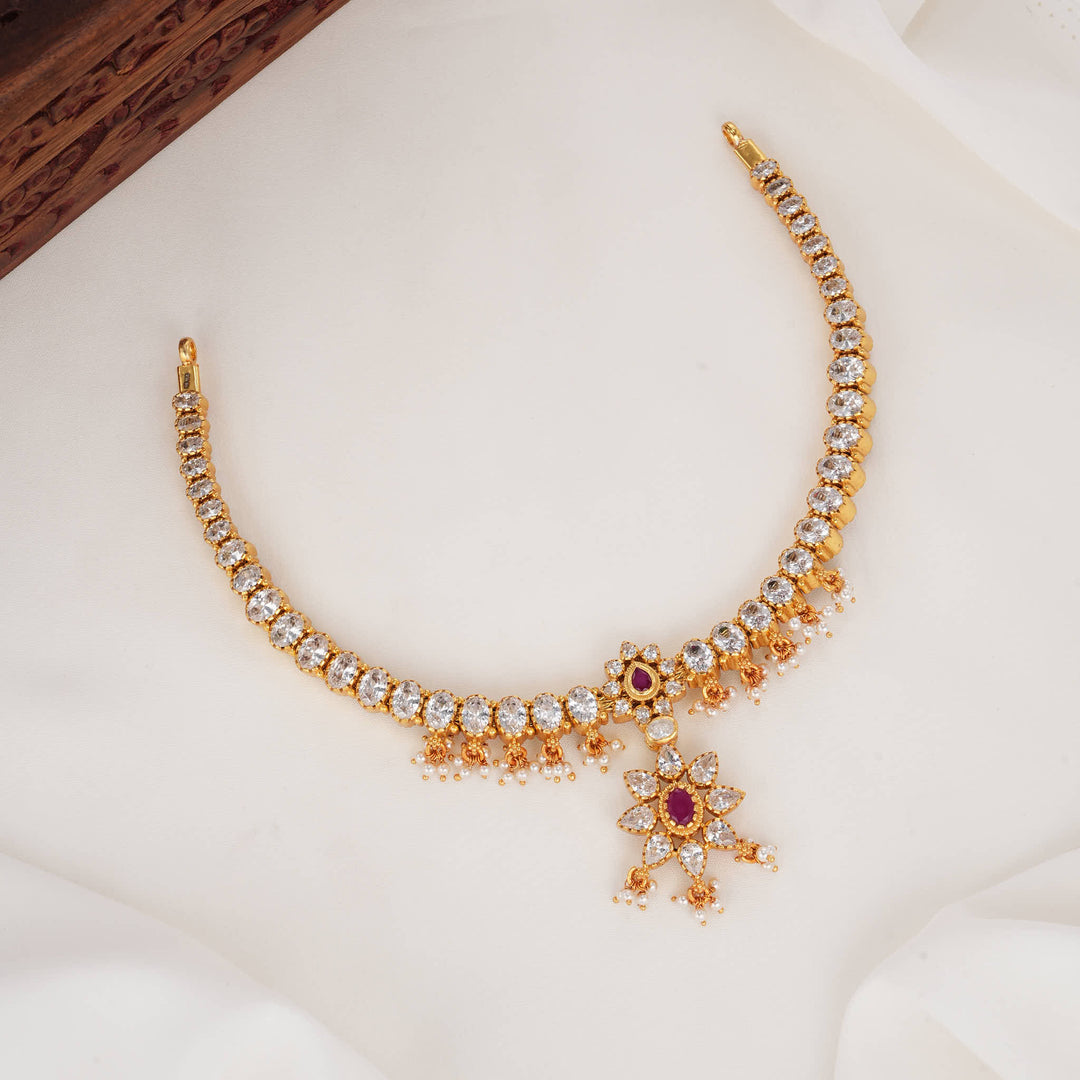 Navitha Reversible Stone Necklace