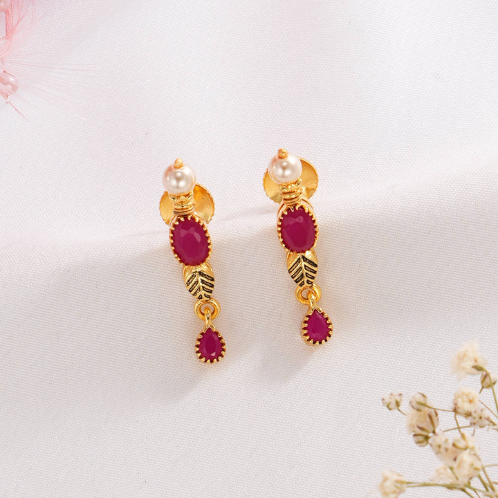 Stunning Pakshi Short Necklace Set