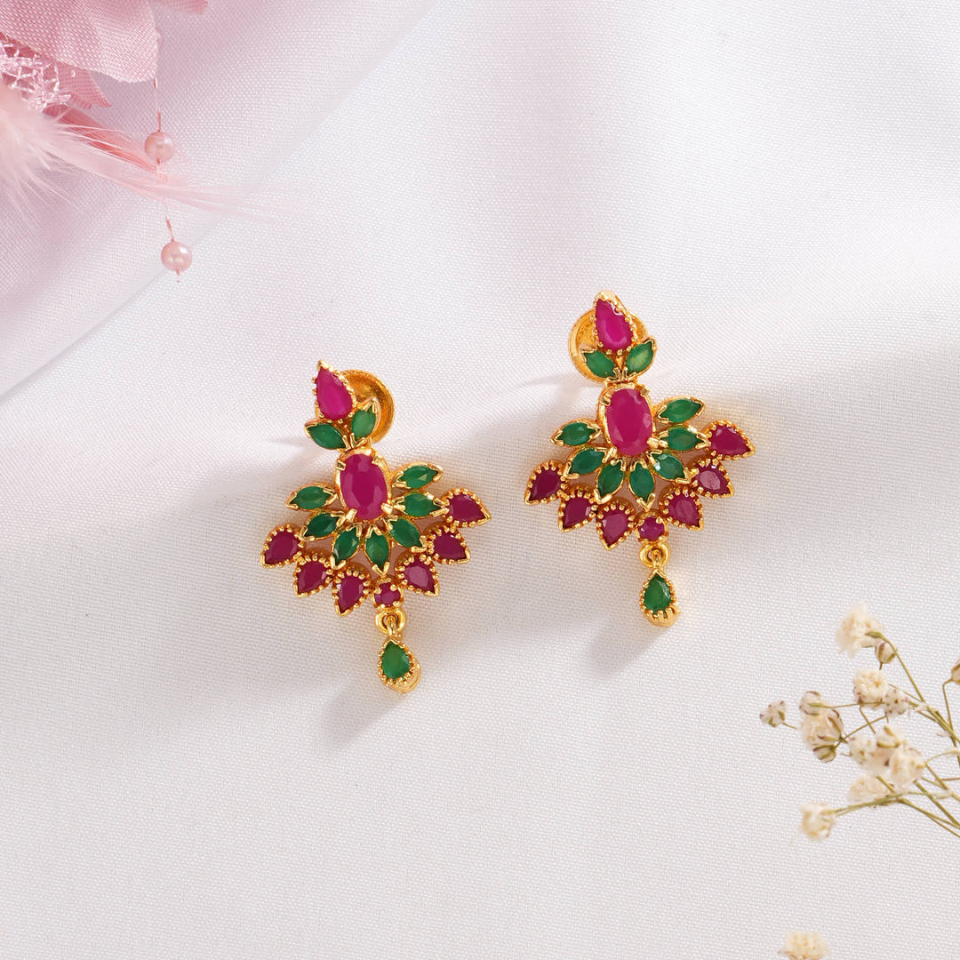 Fabulous Pakshi Short Necklace Set