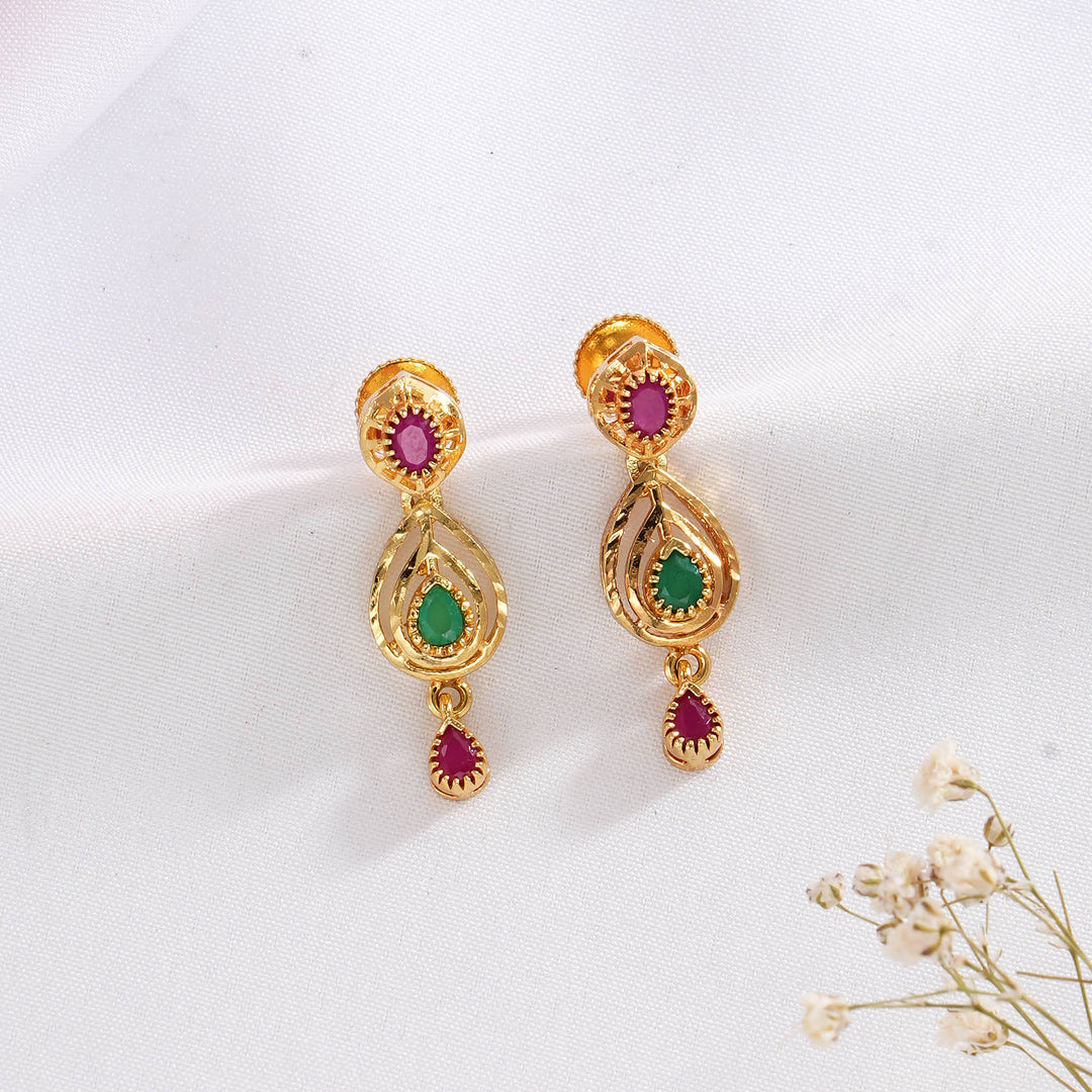 Heritha Pakshi Short Necklace Set