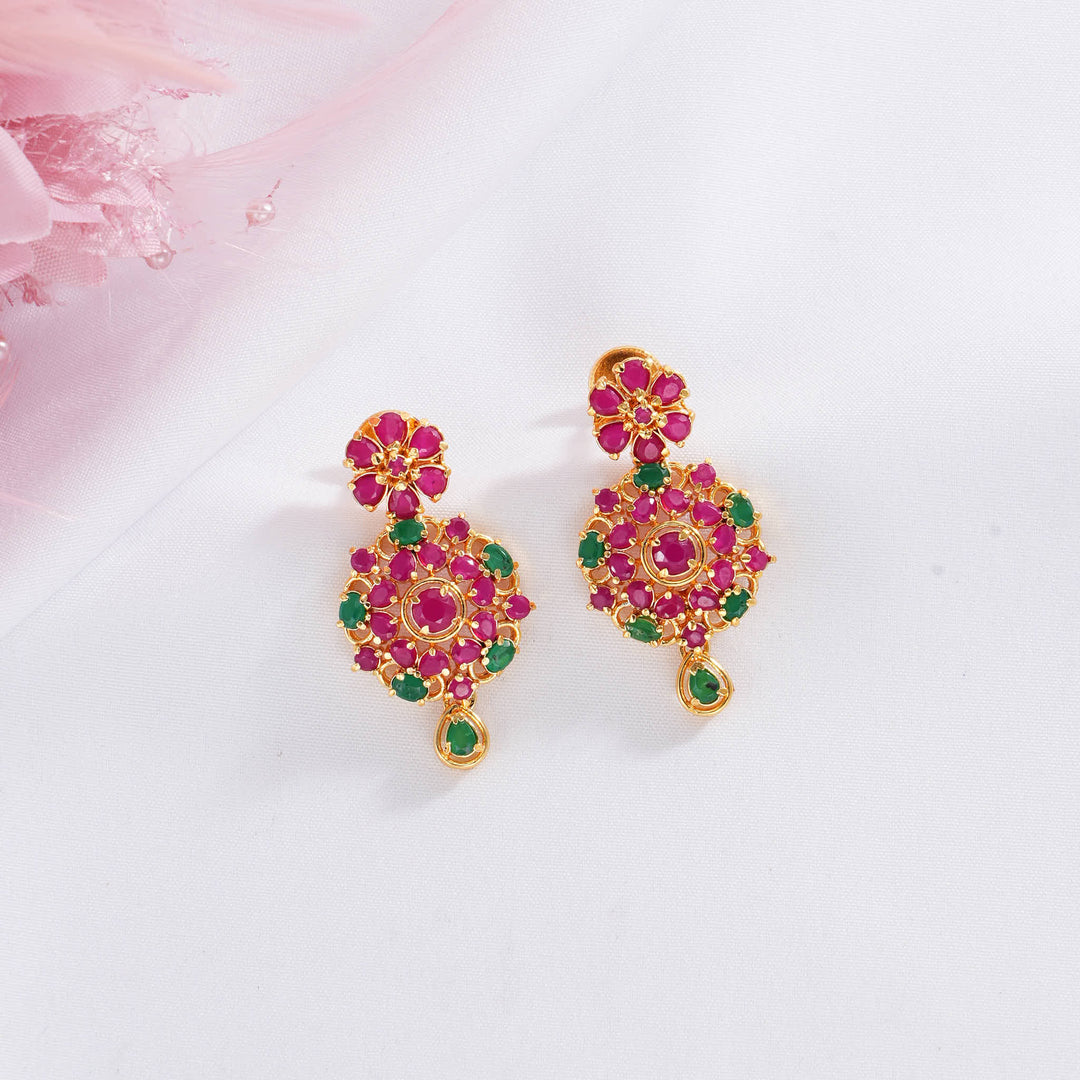 Amazing Pakshi Short Necklace Set