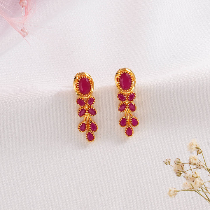 Grandeur Pakshi Short Necklace Set