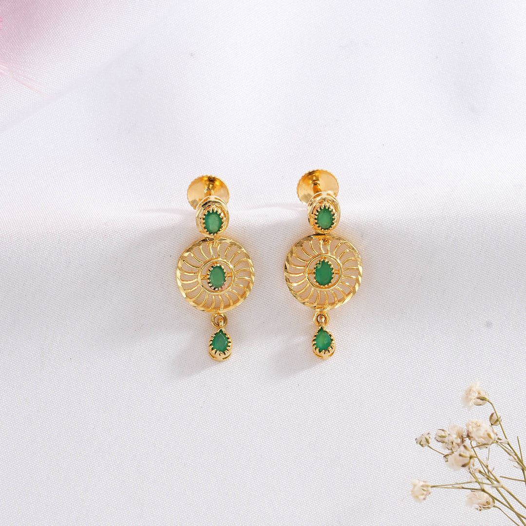 Charming Pakshi Short Necklace Set