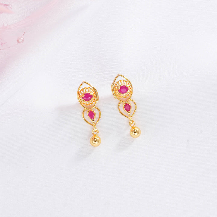 Elegant Pakshi Short Necklace Set
