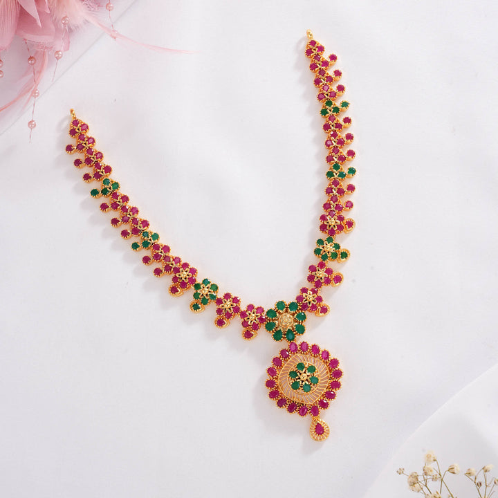 Shinning Pakshi Short Necklace