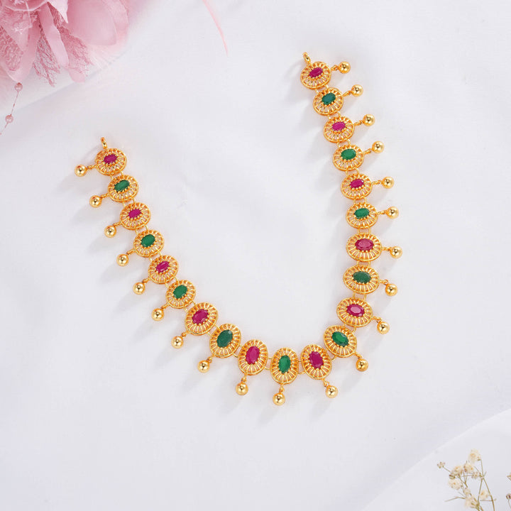 Shine Charm Pachi Short Necklace