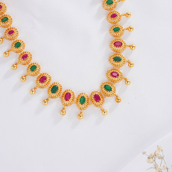 Shine Charm Pachi Short Necklace